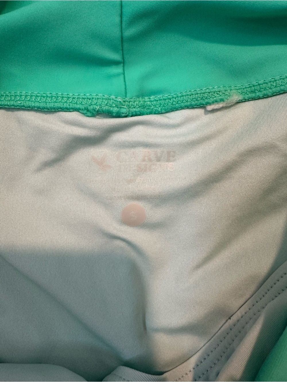 Carve Designs Women's Turquoise Swim Shorts - Picture 2 of 3